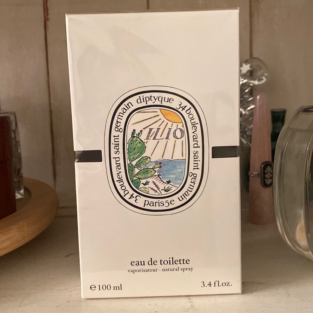 ILIO Diptyque anniversary limited edition perfume.
